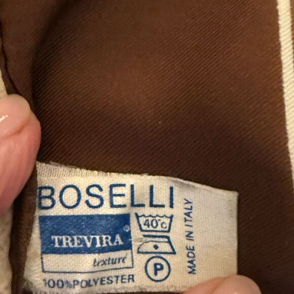 Vintage Boselli Trevira Texture Scarf. Made in Italy. - Picture 4 of 5